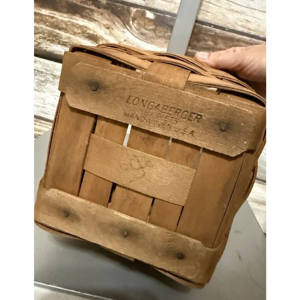 Longaberger brown basket